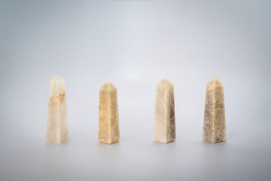 Peach Moontstone Small Towers