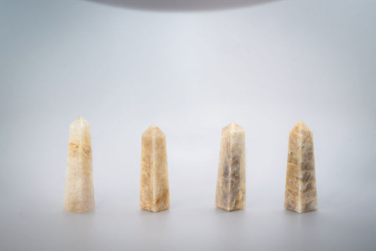 Peach Moontstone Small Towers