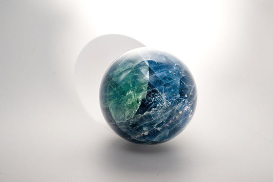 Blue/Green Fluorite Sphere