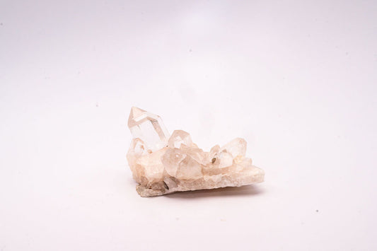 Clear Lemurian Quartz Cluster