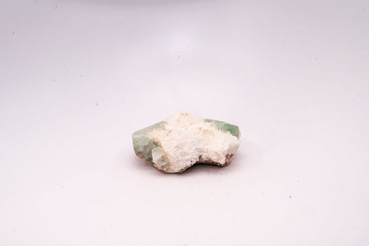 Green Apophyllite with Stilbite