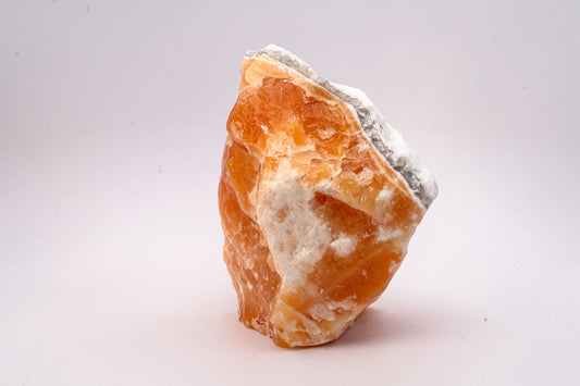 LARGE Rough Orange Calcite