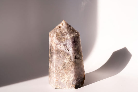 Large Pink Amethyst Tower