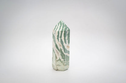Green Zebra Jasper Tower