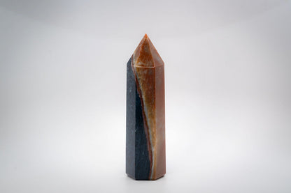 Dramatic Dark Agate Tower