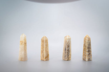 Peach Moontstone Small Towers