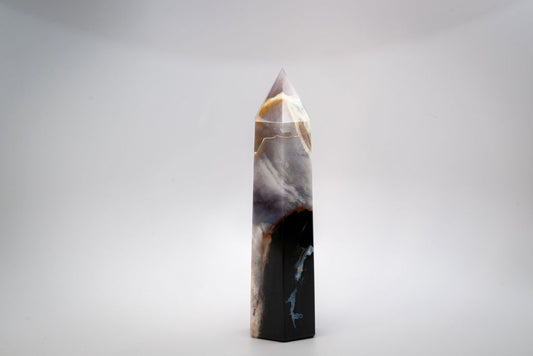 Beautiful Banded Agate Tower