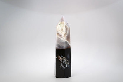 Beautiful Banded Agate Tower