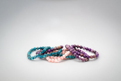 Pink Opal Bracelets 8mm