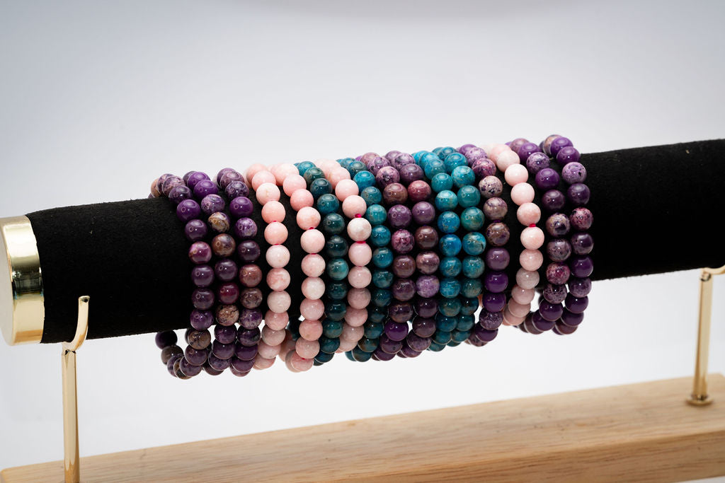 Pink Opal Bracelets 8mm