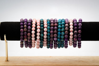 Pink Opal Bracelets 8mm