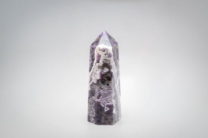 High Grade Chevron Amethyst Tower