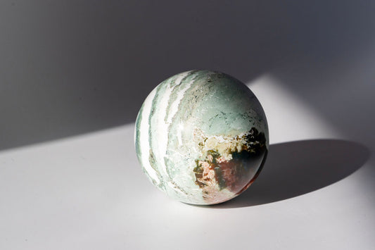 Green Jasper Sphere