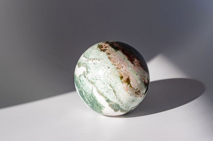 Green Jasper Sphere