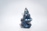 Large Orca Agate Flame