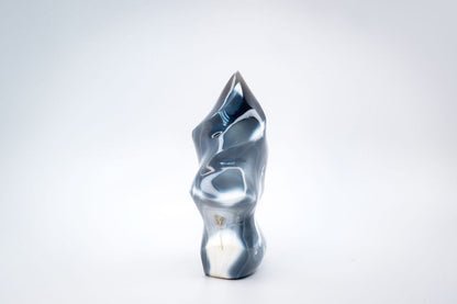 Large Orca Agate Flame