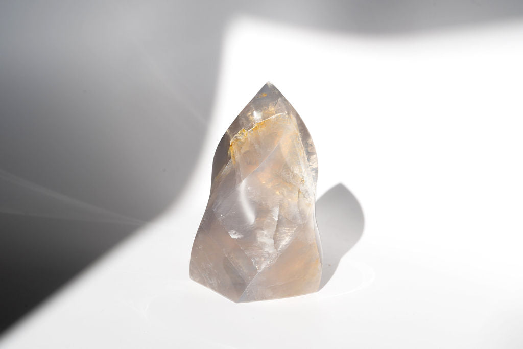 Blue Rose Quartz Flame