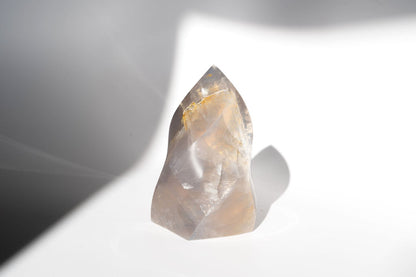 Blue Rose Quartz Flame