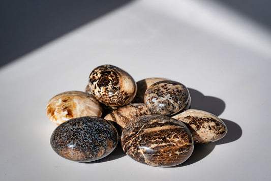 Chocolate Opal Palm Stones