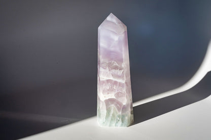 Large Rainbow Fluorite Tower