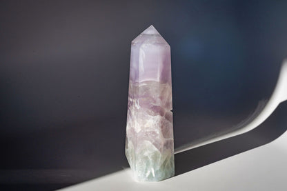 Large Rainbow Fluorite Tower