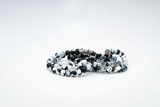 Orca Agate Bracelets 8mm
