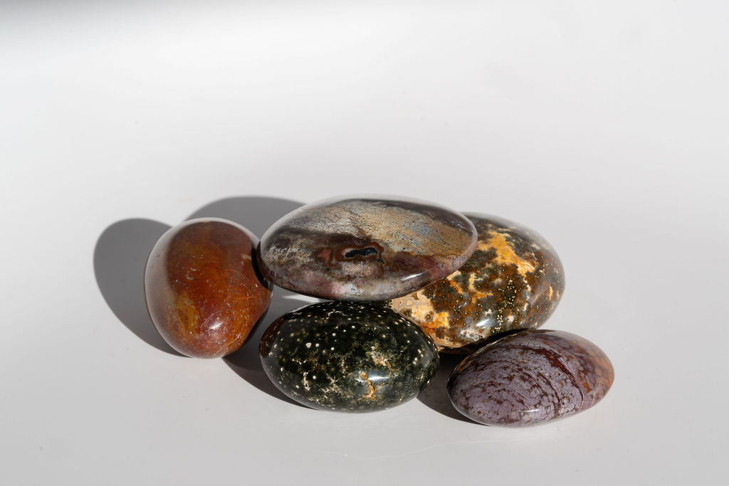 Sea Jasper Palm Stones