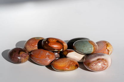 Polychrome Jasper Tumbles