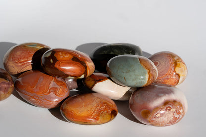 Polychrome Jasper Tumbles