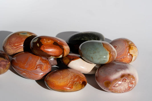 Polychrome Jasper Tumbles
