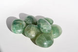 Green Fluorite Palm Stones