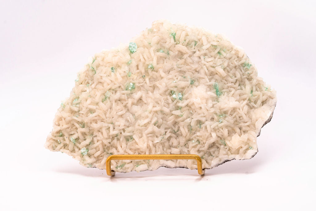 Large Apophyllite on Matrix with green
