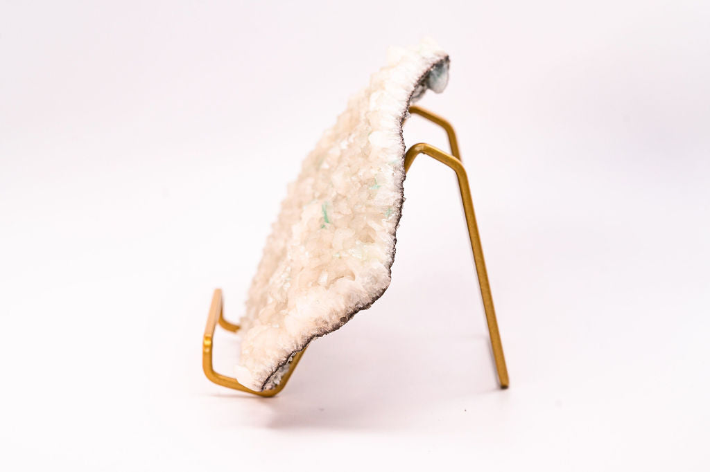 Large Apophyllite on Matrix with green