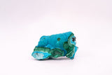 Chrysocolla over Malachite Specimen