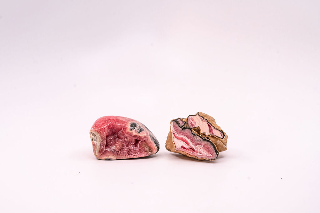 Rhodochrosite Specimen Pair