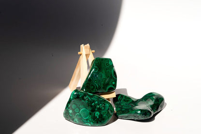 High Grade Malachite Polished