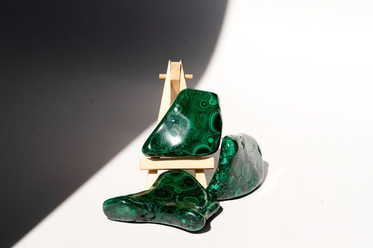 High Grade Malachite Polished