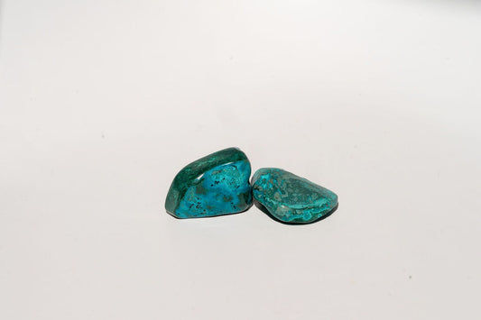 Malachite with Chrysocolla Polished
