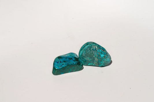 Malachite with Chrysocolla Polished