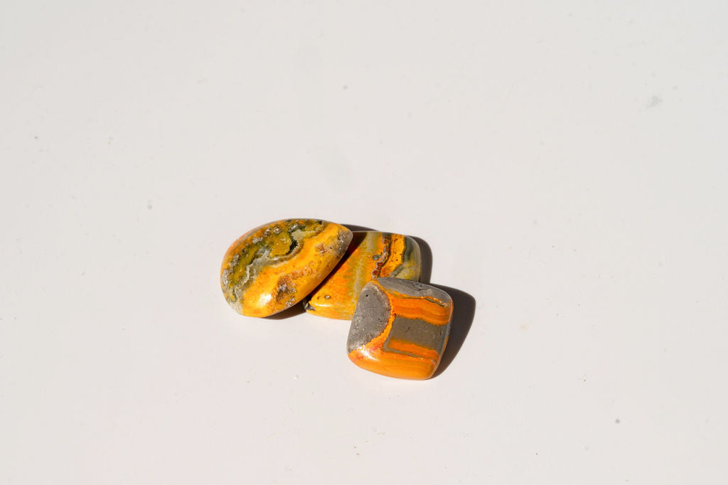 Bumblebee Jasper Cabachons