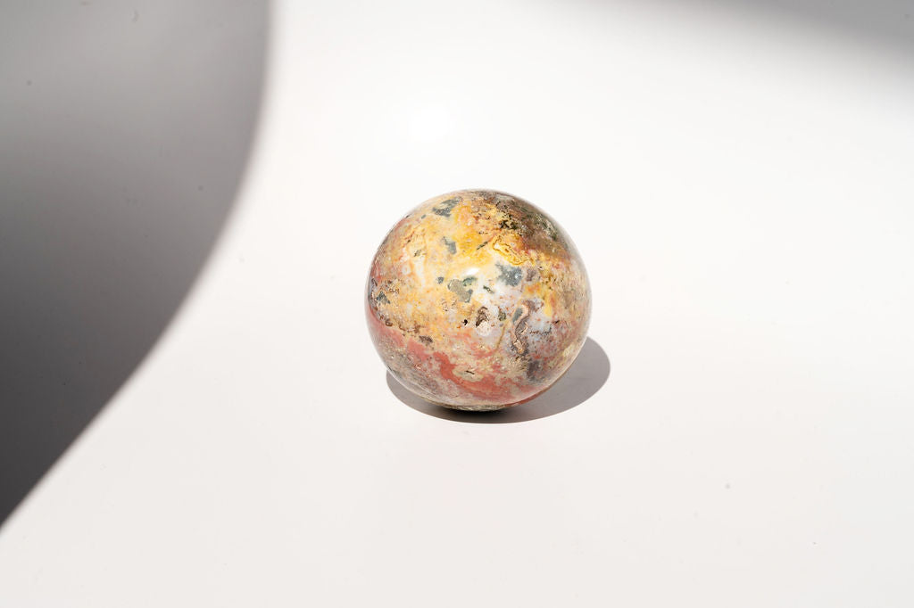 Large Ocean Jasper Sphere
