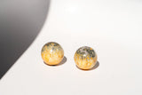 Pair of Bumblebee Jasper Spheres