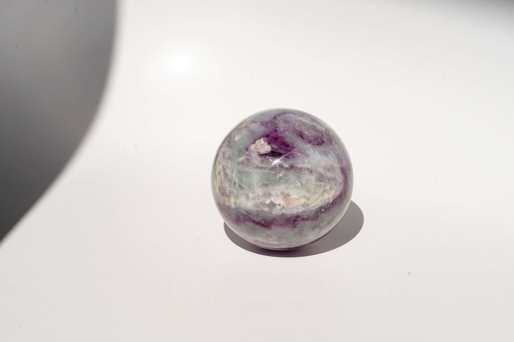 LARGE Rainbow Fluorite Sphere