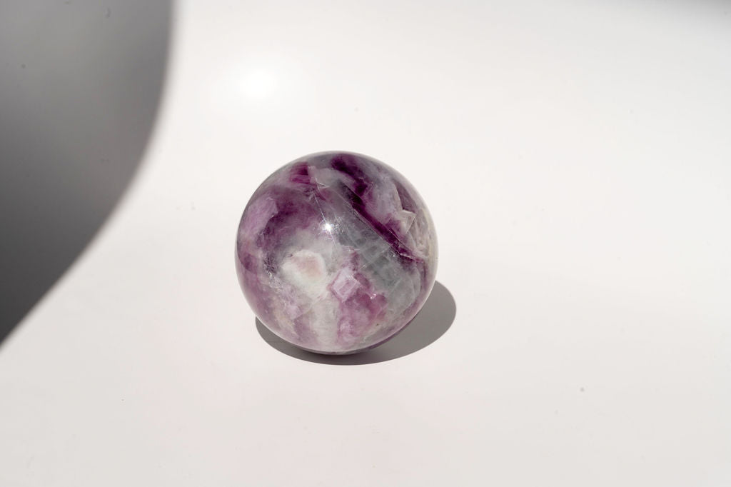 LARGE Rainbow Fluorite Sphere