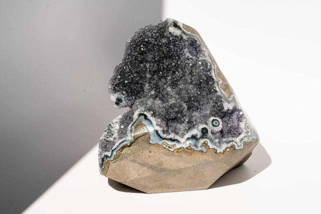 Amazing Big Black Amethyst