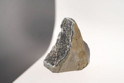 Grey Amethyst with druzy