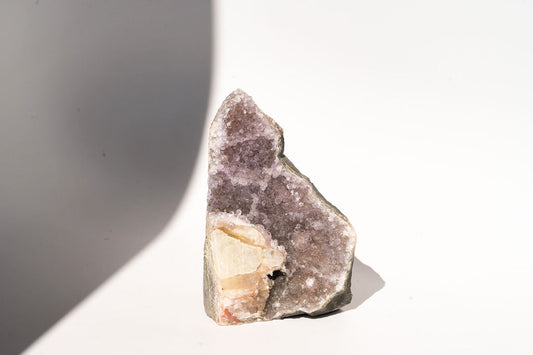 Amethyst with Ametrine and Calcite