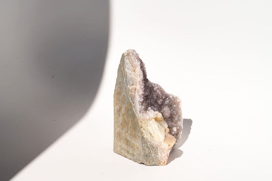 Amethyst with Ametrine and Calcite