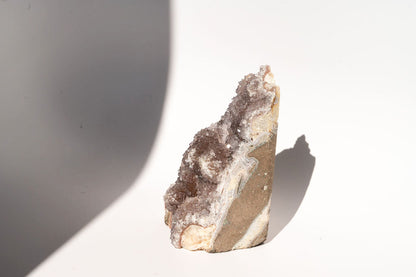 Amethyst with Ametrine and Calcite