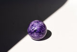 RARE Small Charoite Sphere BRIGHT purple